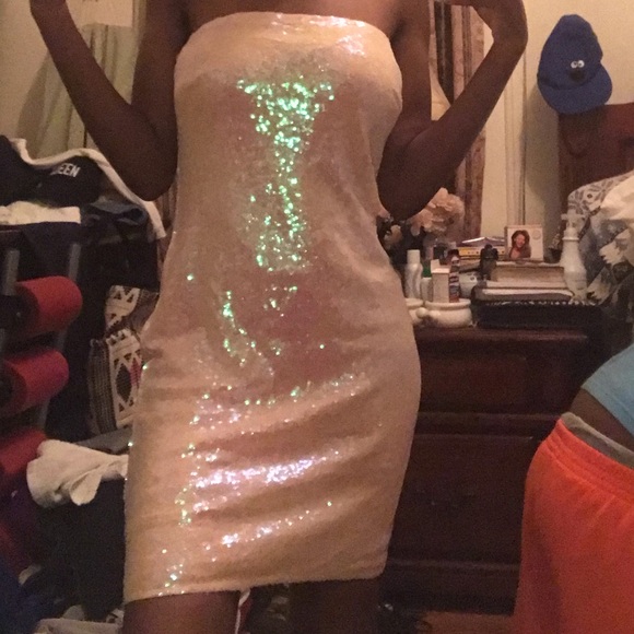 fashion nova pink sequin dress
